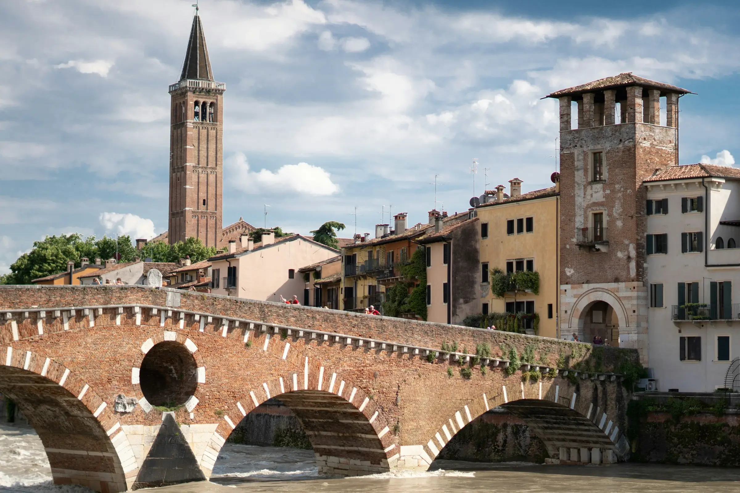 Historic streets of Verona
